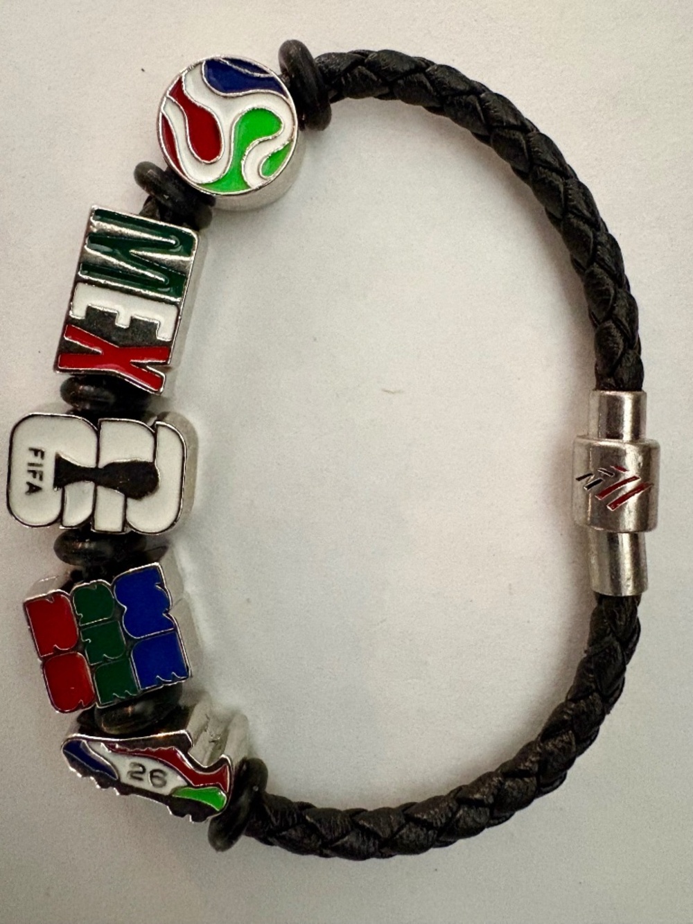 FIFA Fan Fav World Cup 2026 Bracelet with Mexico, FIFA & Soccer Charms!